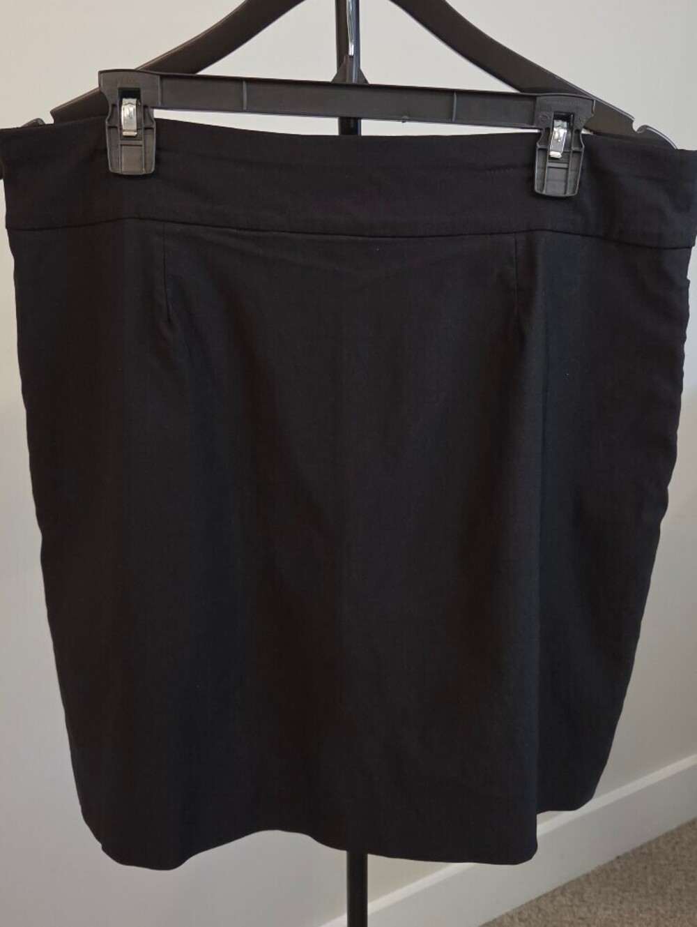 Kim Rogers Black Tummy Control Midi Skirt Size 14